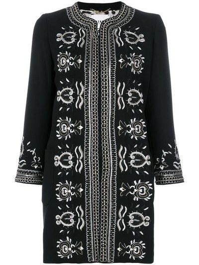 Bazar Deluxe Embroidered Jacket In Black