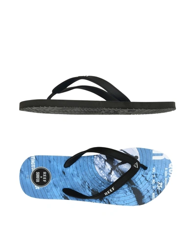 Reef Flip Flops In Azure