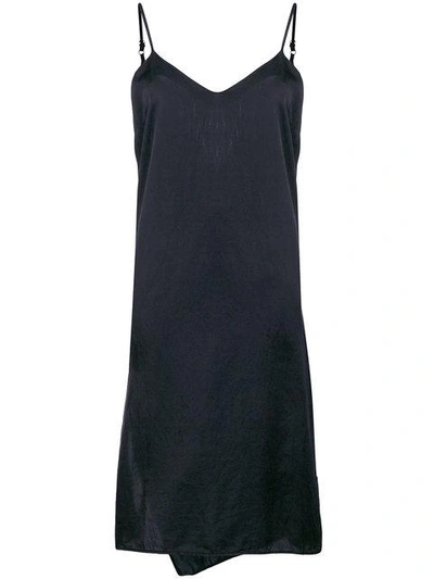 Andrea Ya'aqov Spaghetti Strap Shift Dress - Black