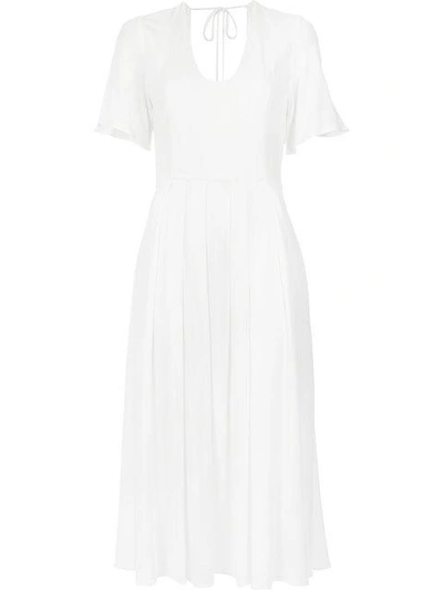 Alcaçuz Midi Dress - White