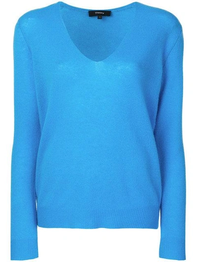 Theory Adrianna Sweater - Blue In Blue