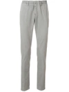 Dondup Classic Slim Chinos In Grey