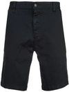 7 For All Mankind Men's Stretch Chino Shorts In Deep Sea