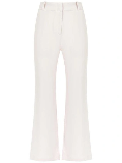 Alcaçuz Capoeira Cropped Trousers In Pink