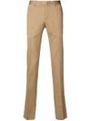 Pt01 Side Fastened Trousers In Neutrals