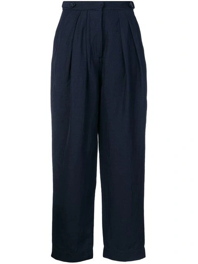 Studio Nicholson Double Pleat Tapered Trousers