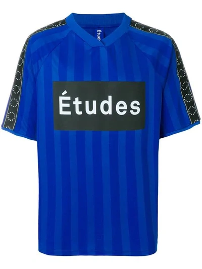 Etudes Studio Game T-shirt In Blue