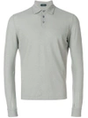 Zanone Long Sleeve Polo Shirt