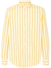 Xacus Striped Long Sleeve Shirt - Yellow & Orange