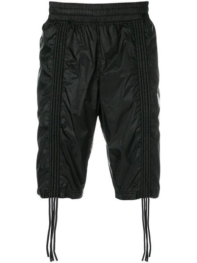 Ktz Corded Shorts In Black