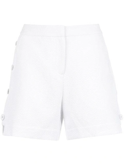 Olympiah Bavet Textured Shorts In White