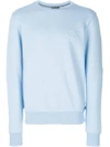 Calvin Klein Jeans Embossed Logo Sweatshirt - Blue