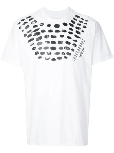 Yoshiokubo Art Craft T-shirt In White