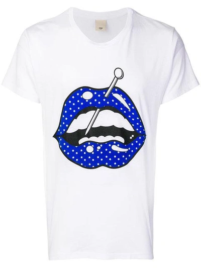 Herman Little Prick Lips T-shirt - White