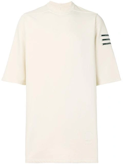 Rick Owens Drkshdw Patch Sleeve T-shirt