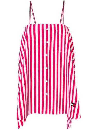 Tommy Hilfiger Striped Camisole In Red