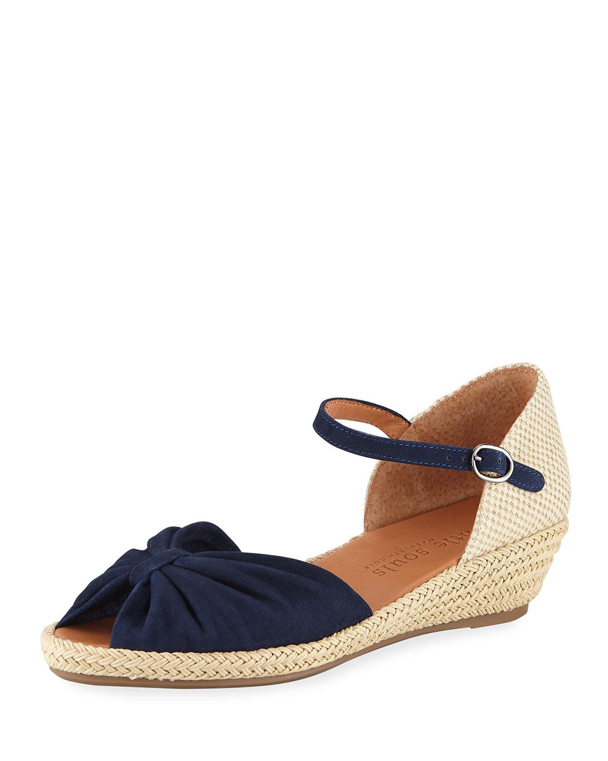 gentle souls lucille wedge sandal