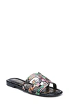 Sam Edelman Bay Cutout Slide Sandal In Bright Multi Print