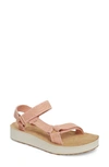 Teva Midform Universal Sandal In Tropical Peach