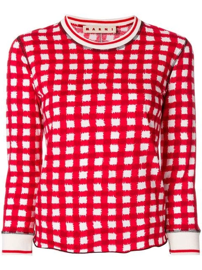 Marni Casual Check Top