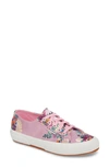 Superga 2750 Embroidered Sneaker In Pink