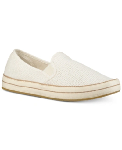 Ugg Women's Bren Perforated Suede Slip-on Sneakers In Natural