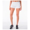 Nike Women's Pro Cool 3 Inch Training Shorts, White
