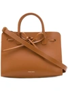 Mansur Gavriel Mini Sun Bag In Brown