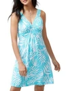 Tommy Bahama Fronds With Benefits Dress In Blue Radiance