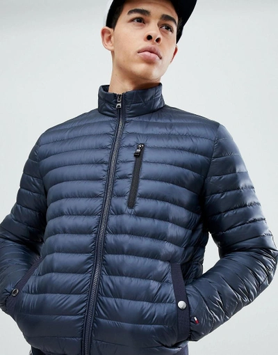 Tommy Hilfiger Down Bomber Jacket - Navy