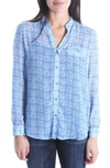 Kut From The Kloth Jasmine Top In Light Turquoise