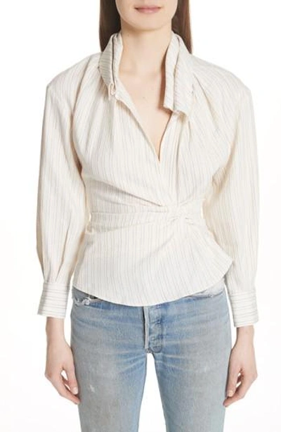 トップス jacquemus La Chemise Belem Shirt Jacquemus La Chemise Belem Shirt In Beige Striped | ModeSens
