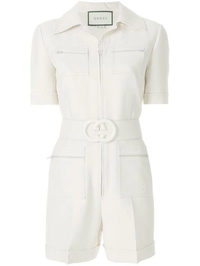 Gucci Short Belted Playsuit