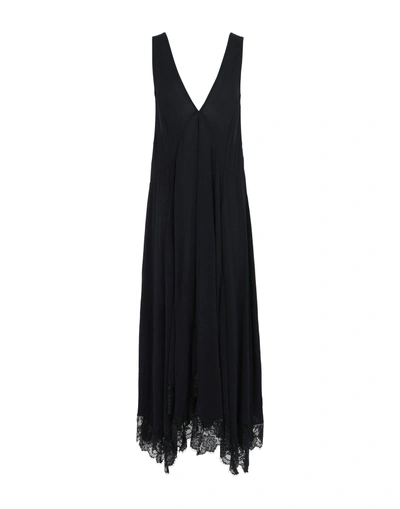 Free People Long Dress In Black