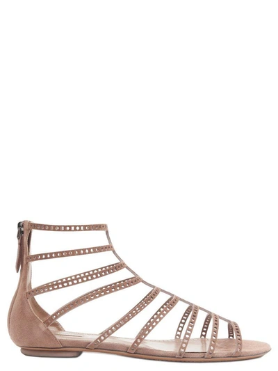 Alaïa Shoes In Brown