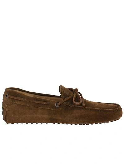 Tod's Loafers Shoes Men  In Tobacco