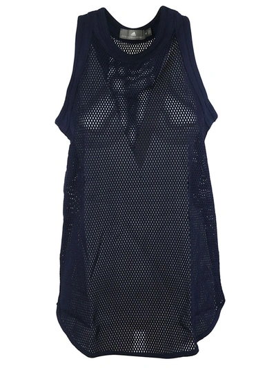 Adidas Originals Yoga Touch Tank Top In Navy