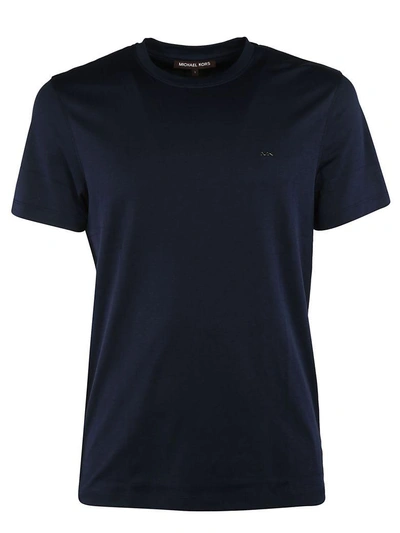 Michael Kors Logo T-shirt In Blue
