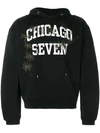 Oamc Chicago Seven Hoodie In Black (black)