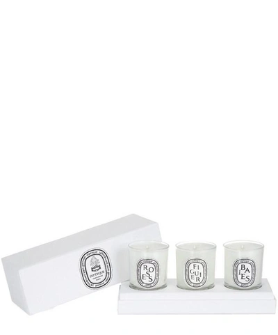 Diptyque Classic Set Of Three Mini Candles In Default Title