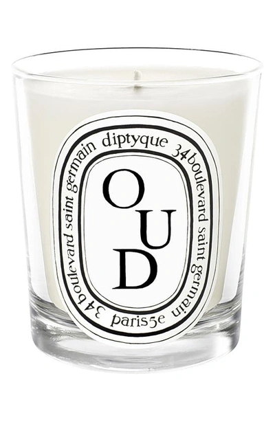 Diptyque Oud Candle 190g In White