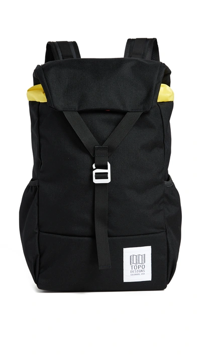 Topo Designs Y-pack Backpack In Black