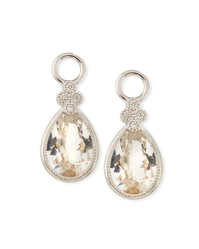 Jude Frances 18k Provence Pear Earring Charms