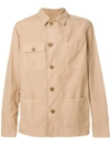 Altea Cotton-poplin Shirt Jacket - Sand In Neutrals