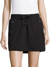 Marc New York Drawstring Tennis Skirt In Black