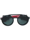 Carrera Round Sunglasses In Black
