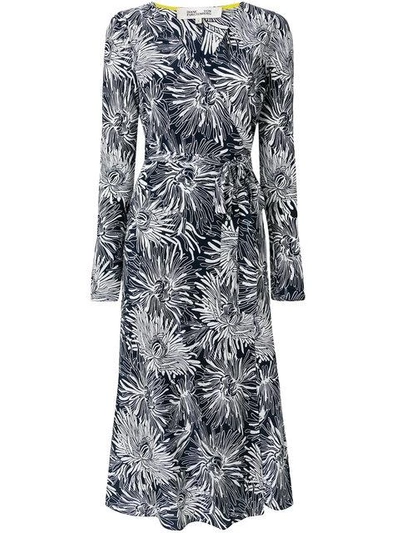 Diane Von Furstenberg Floral Wrap Dress