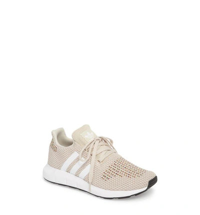 Adidas Originals Women's Swift Run Casual Shoes, Brown In Clear Brown/ White/ Core Black