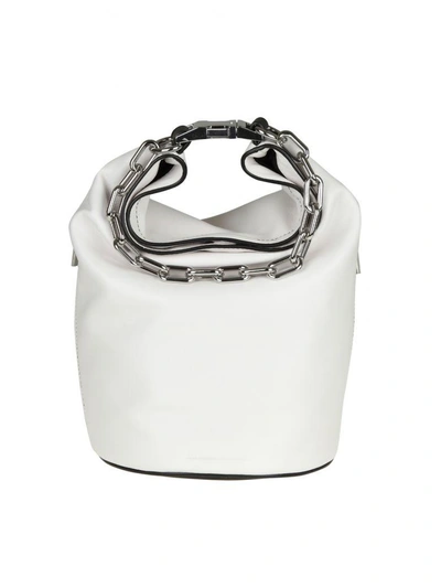 Alexander Wang Attica Bag In White Color Leather