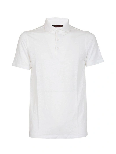 Jeordies Classic Polo Shirt In White